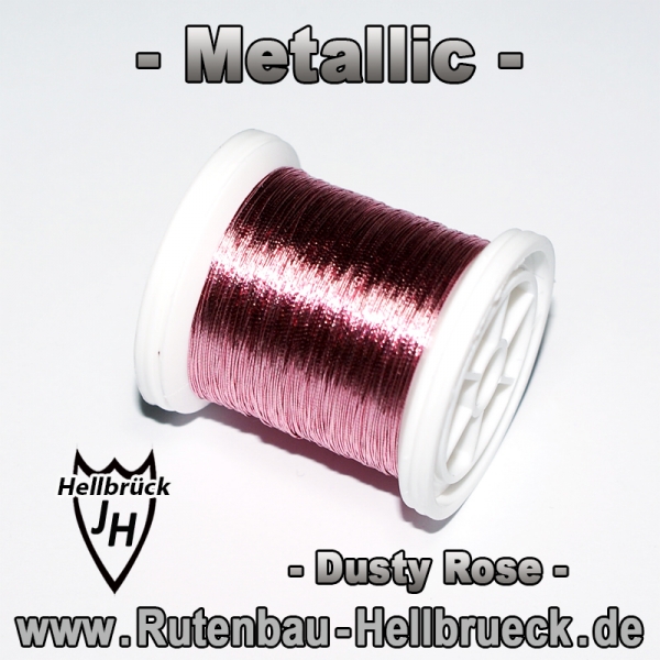 Bindegarn Metallic - Farbe: Dusty Rose -A-